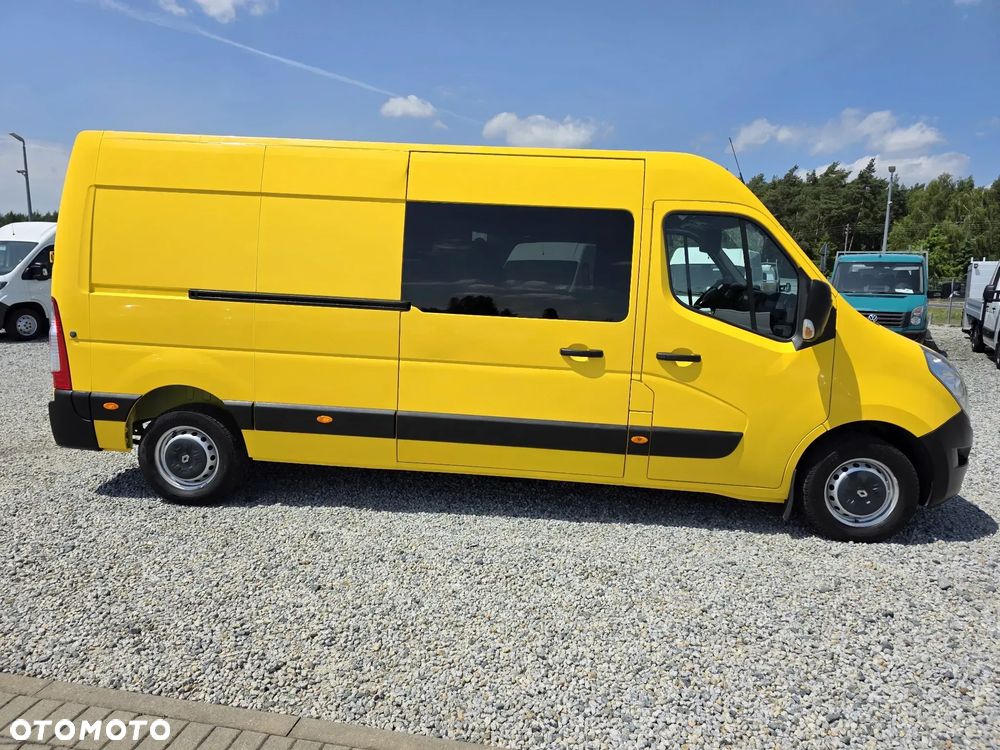 Renault MASTER 2,3 DCI 145 KONNA DOKA BRYGADÓWKA 6 OSOBOWA MAX BLASZAK L3H2 KLIMA 2 X WEBASTO KAMERA NAVIGACJA 179T/KM PRZEBIEGU GWARANCJA - 6