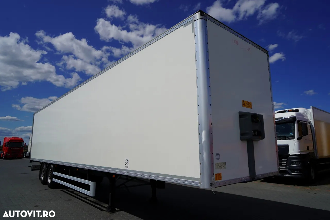 Fruehauf CONTAINER / KOFFER / 2 AXE / SAF / 2021 / PODEA FOARTE REZISTENTĂ: ȘINĂ - 7