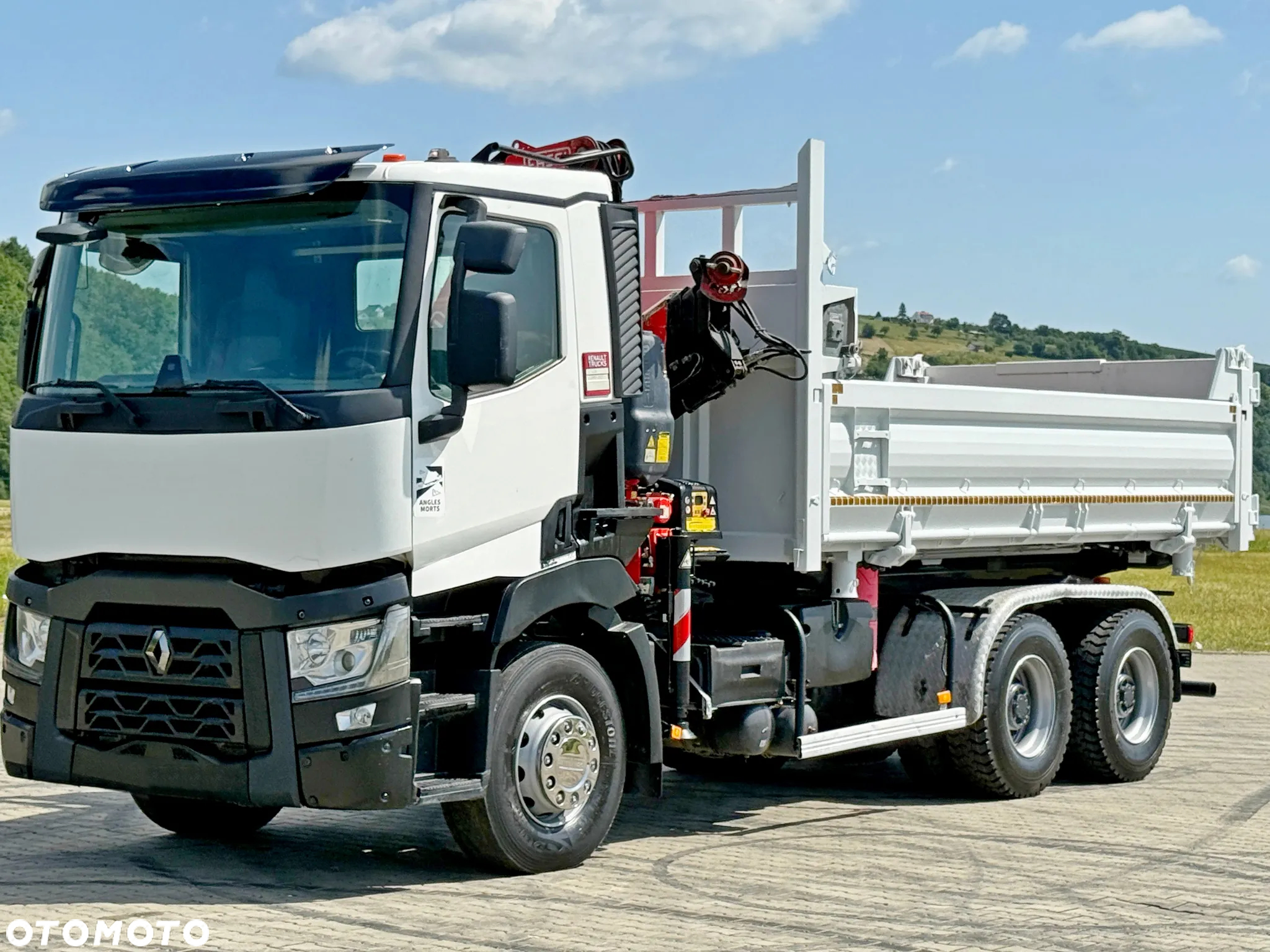 Renault C 430 * WYWROTKA 5,20 m * FASSI F165A.0.23 + PILOT / 6x4 - 5