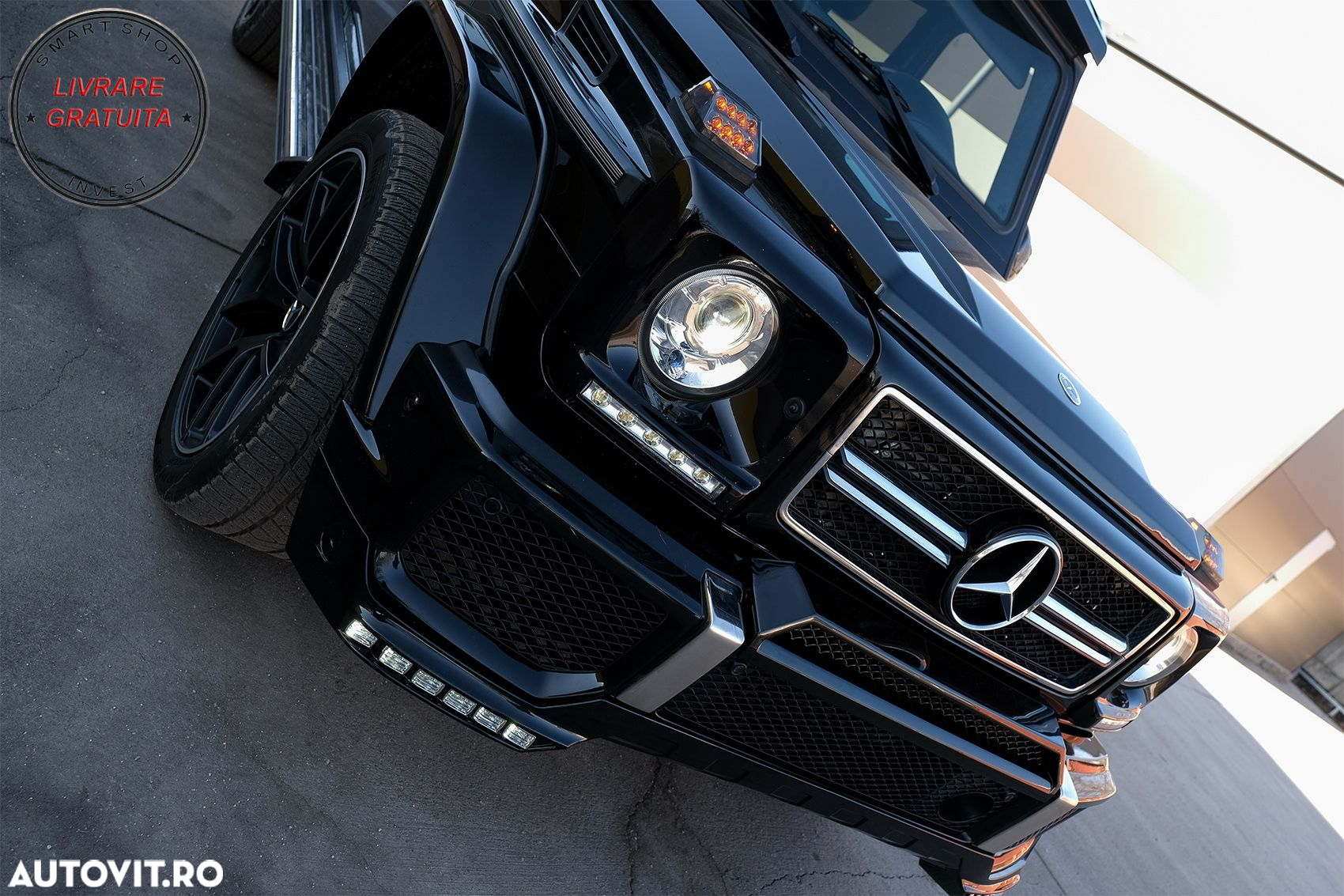 Prelungire Bara Fata DRL Mercedes G-Class W463 (1989-2017)- livrare gratuita - 14