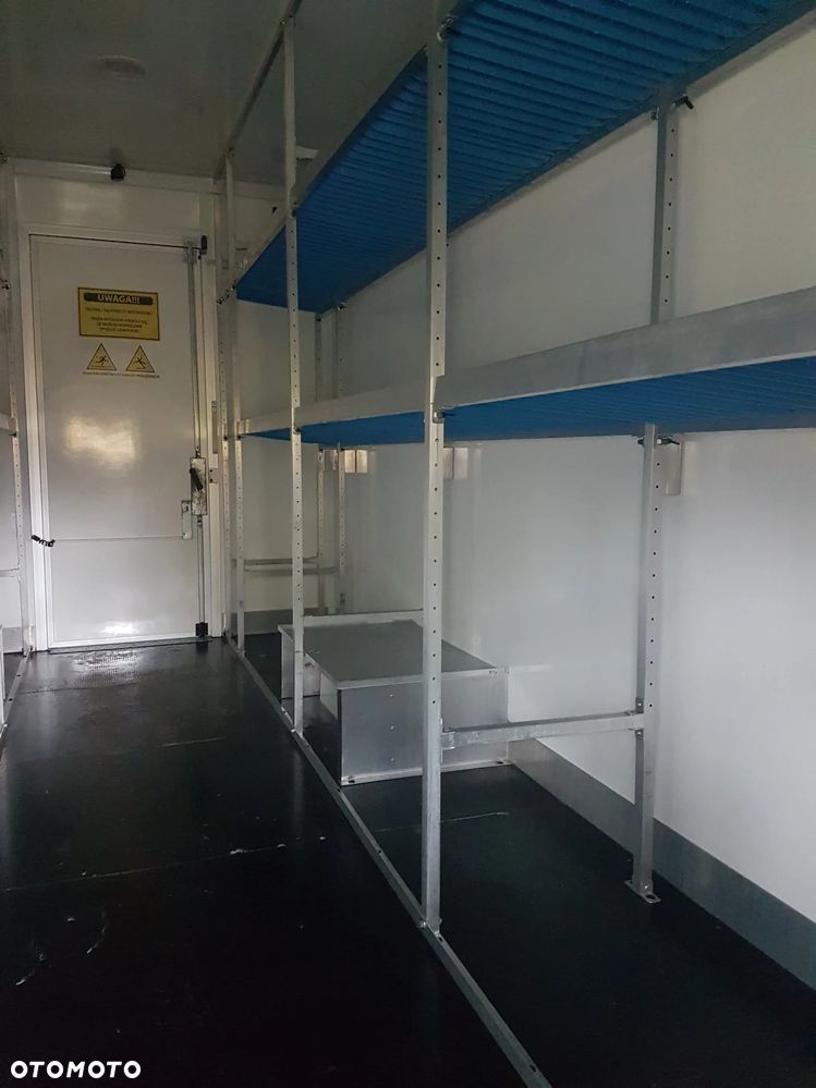 Iveco DAILY KONTENER NISKOPODŁOGOWY 4,43x2,24x2,43 SKLEP FOODTRUCK BAR KLIMA KONIOWÓZ KAMPER - 35