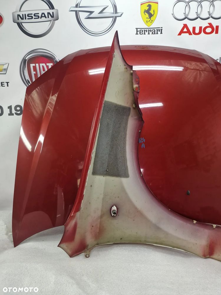 DAEWOO LACETTI 02- LEWY / PRAWY BŁOTNIK , KOLOR BORDO METALIK , NR AUKCJI NM124 - 17