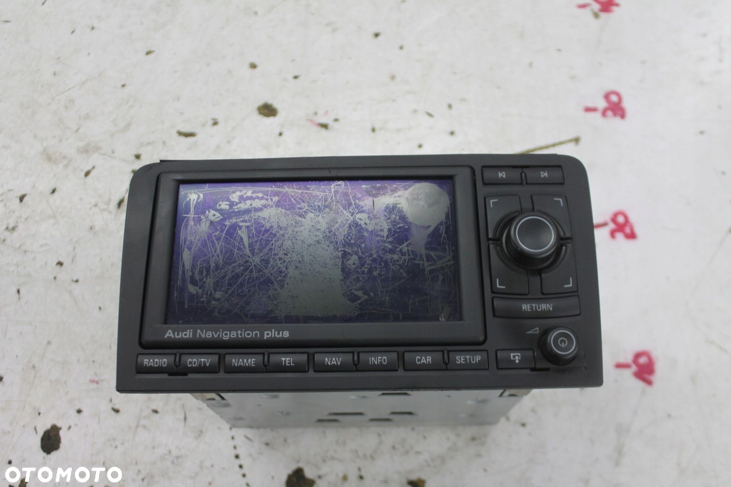 RADIO FABRYCZNE NAVI 8P0035192L AUDI A3 8P 05-08 - 2