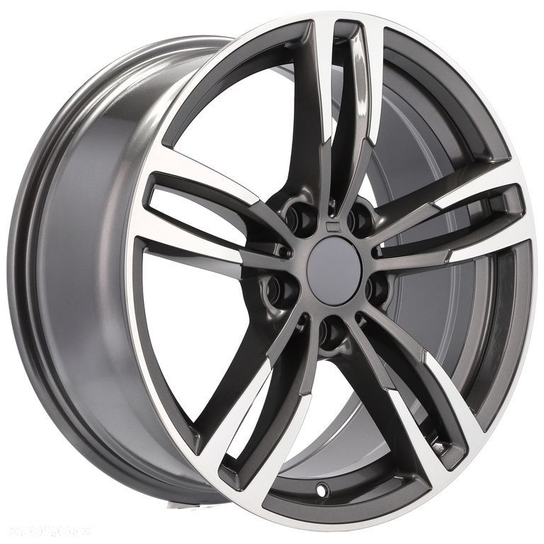 4x Felgi 18 m.in. do BMW 1 E90 E91 F30 F31 F34 5 E60 F10 X1 X3 - BK855 (BY1121) - 9