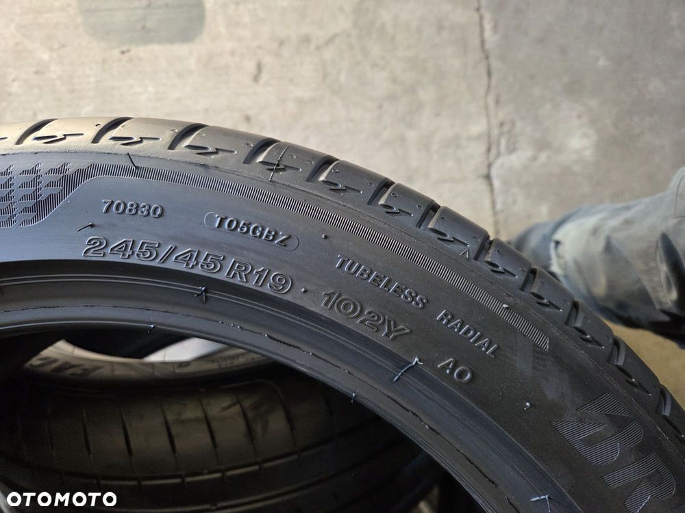 opony używane 245/45R19 Bridgestone Turanza T005 - 7