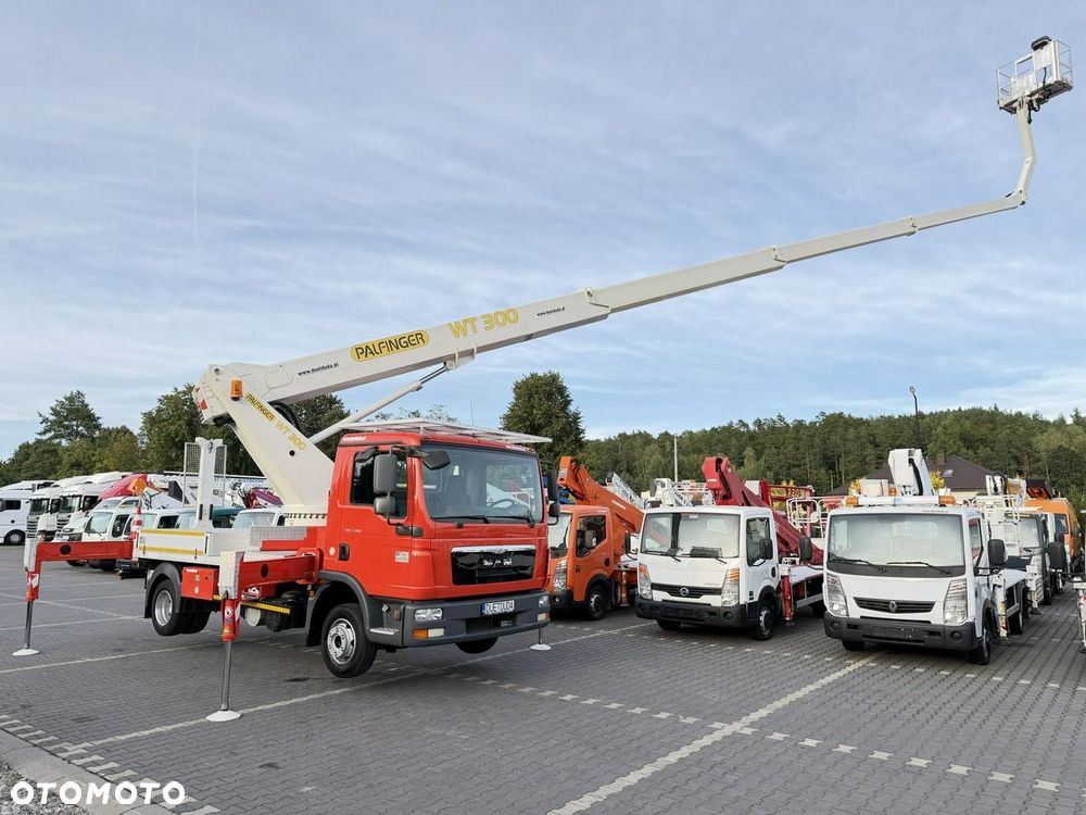 MAN TGL 7.150 Zwyżka Wumag-Palfinger WT300 wysięg 30m-bok 20m+Pilot - 8