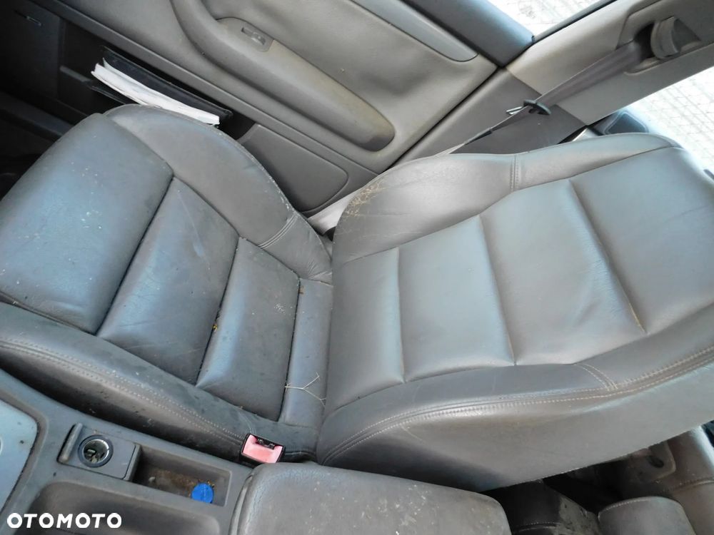 fotel prawy lewy  AUDI A4 B6 B7 SKÓRA - 3