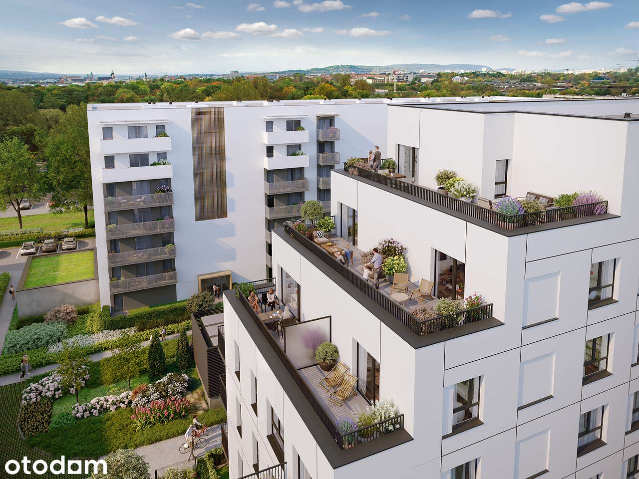 2-pokojowe mieszkanie 42m2 + loggia
