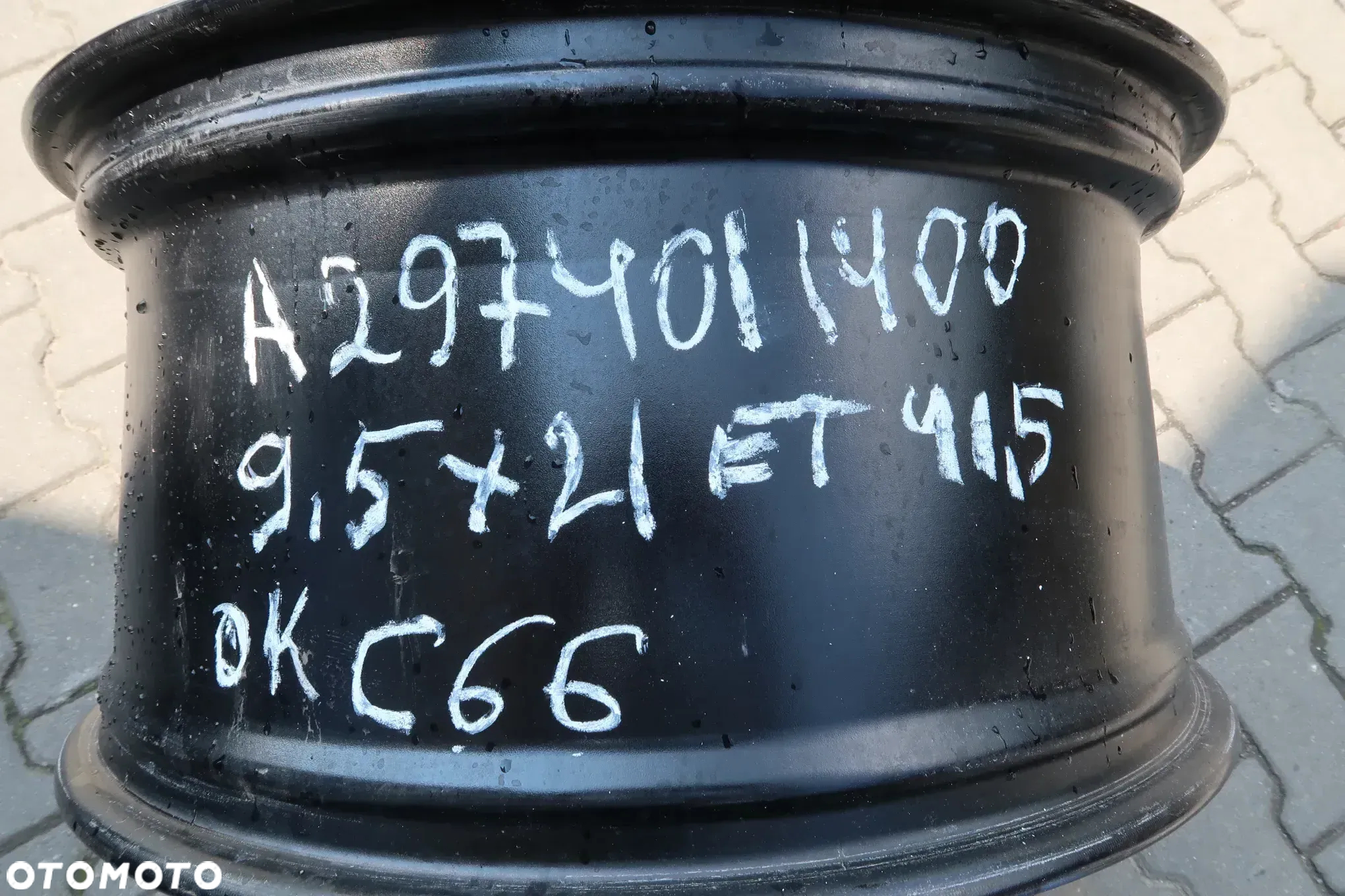 C66 FELGA MERCEDES A2974011400 9,5X21ET41,5 - 8