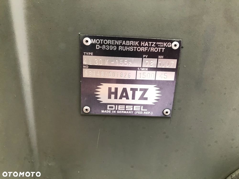 SILNIK HATZ D-8399 4L30K-155A 13000netto - 11