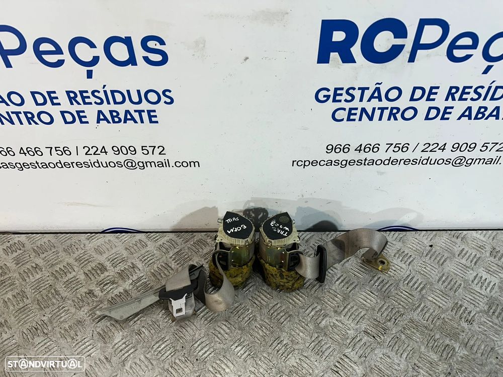 .Cinto De Segurança Tras Traseiro Direito Esquerdo Original Mercedes Benz Classe C W203 2000 - 2007 - 5