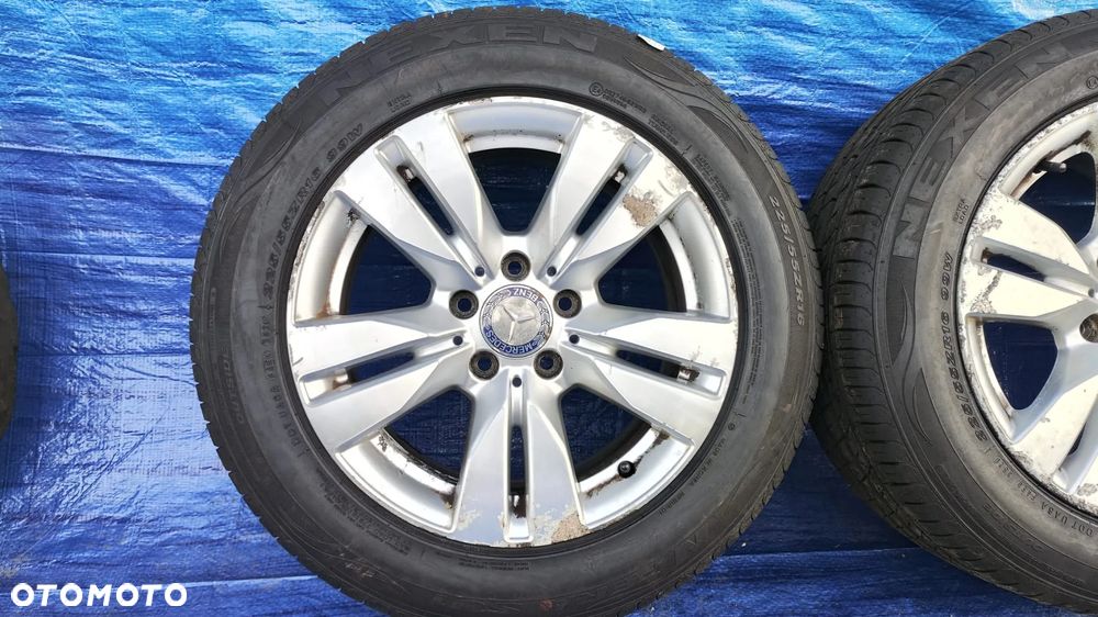 KOŁA FELGI ALUMINIOWE ALUFELGI 8Jx16 ET46 A2124010202 OPONY LETNIE NEXEN NFERA SU1 225/55R16 225 55 16 MERCEDES W212 W207 - 4