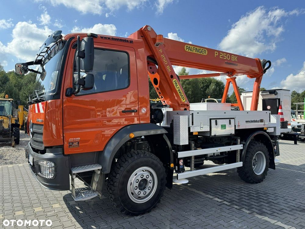 Mercedes-Benz Atego 818 E6 4x4 Zwyżka PALFINGER P250 BK Podnośnik Koszowy - 13