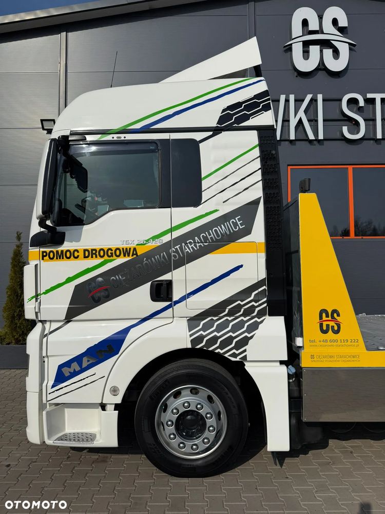 MAN TGX 26.420 laweta 9,2 m // pomoc drogowa // Euro 6 // 6x2 - 30