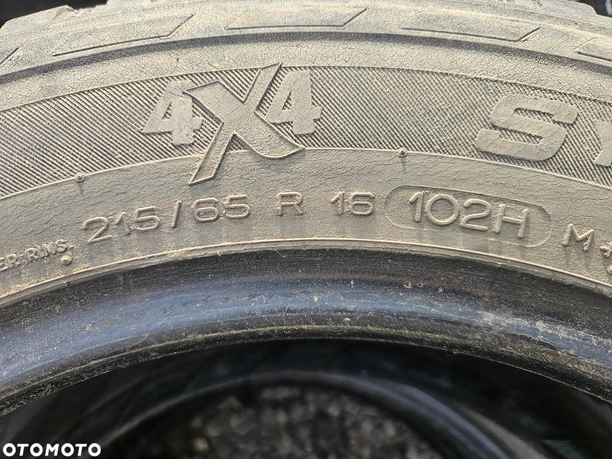 MICHELIN 215/65R16 102H 4x4 SYNCHRONE (2szt.) (1x5,0 x7,0) (DOT: 2x2607) L815 - 4