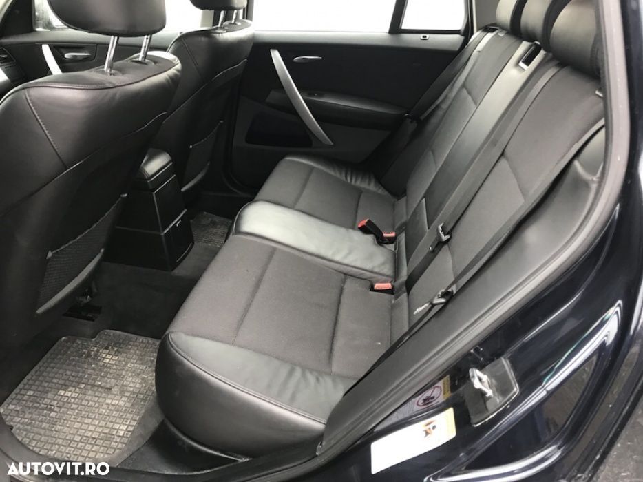 Far xenon,interior piele,navigatie bmw x3 din 2008 - 8