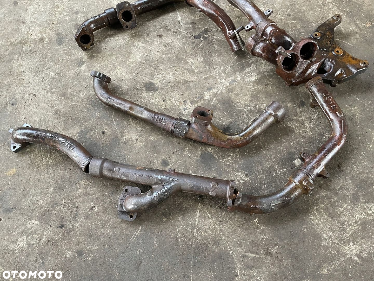 Kolektor Wydechowy Rura Wydech Scania R 730 V8 1906965 - 3