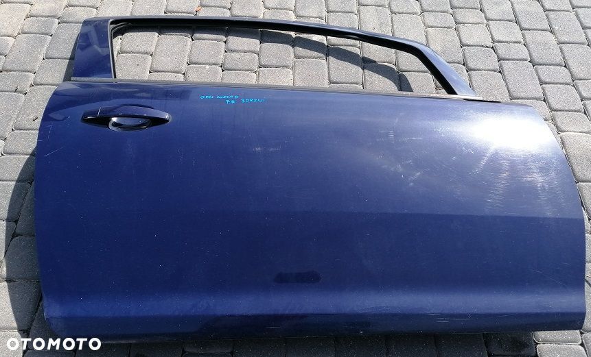 OPEL CORSA D DRZWI PRZEDNIE PRZOD PRAWE 3D POMORSKIE