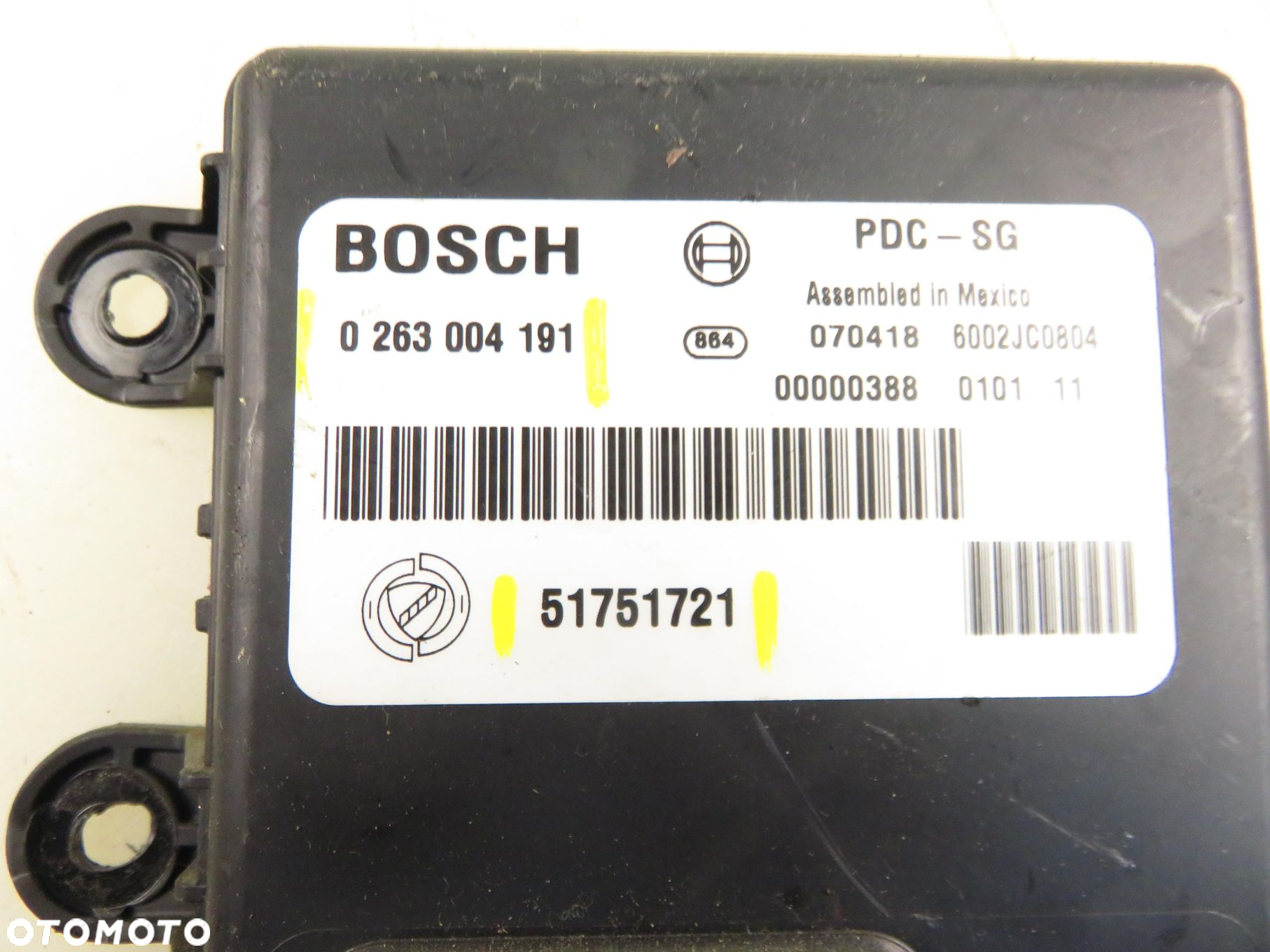 MODUŁ PDC FIAT LINEA 51751721 0263004191 - 5