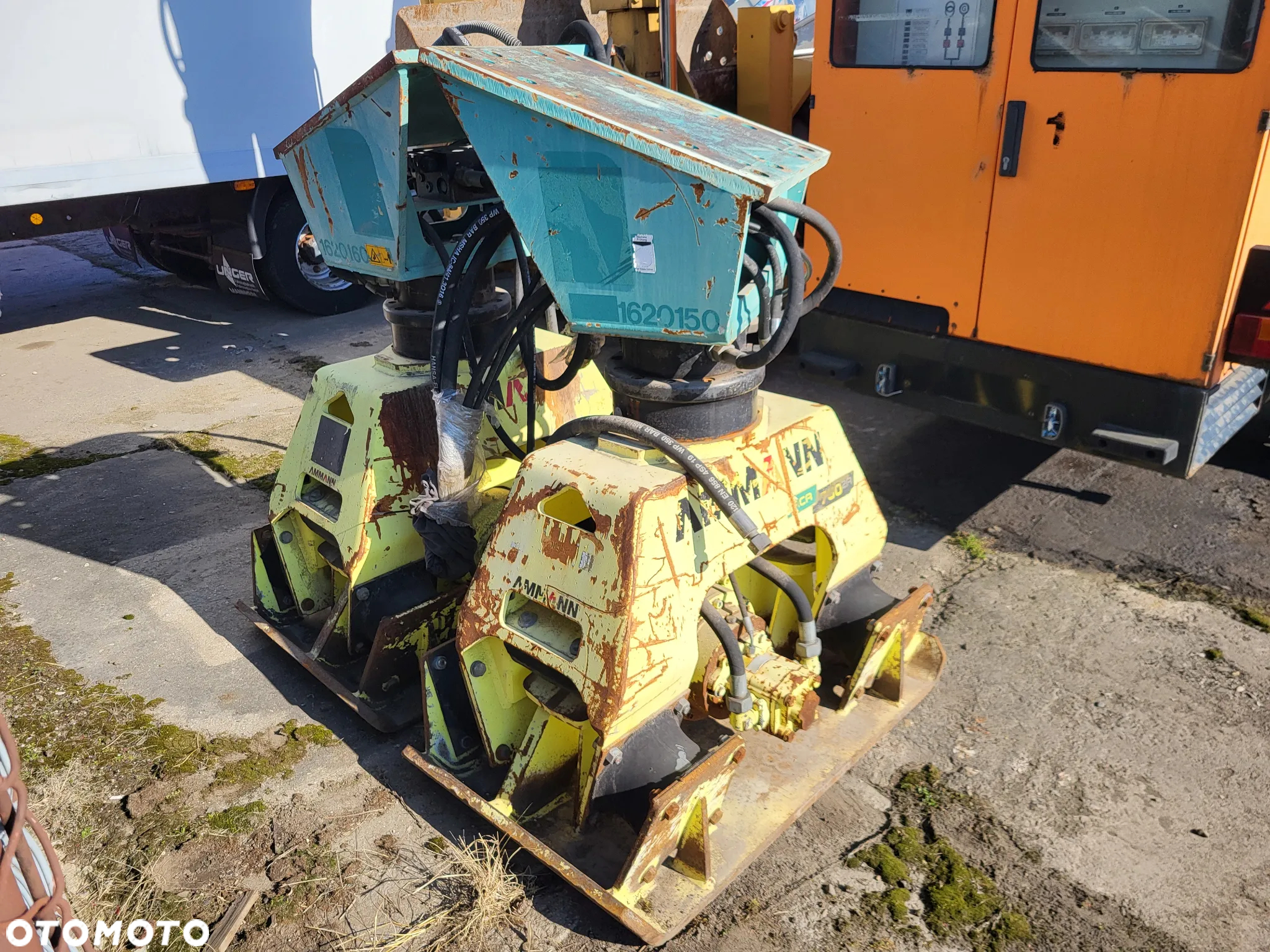 Bomag Ammann Zagęszczarka płyta wibracyjna hydrauliczna obrotowa - 6