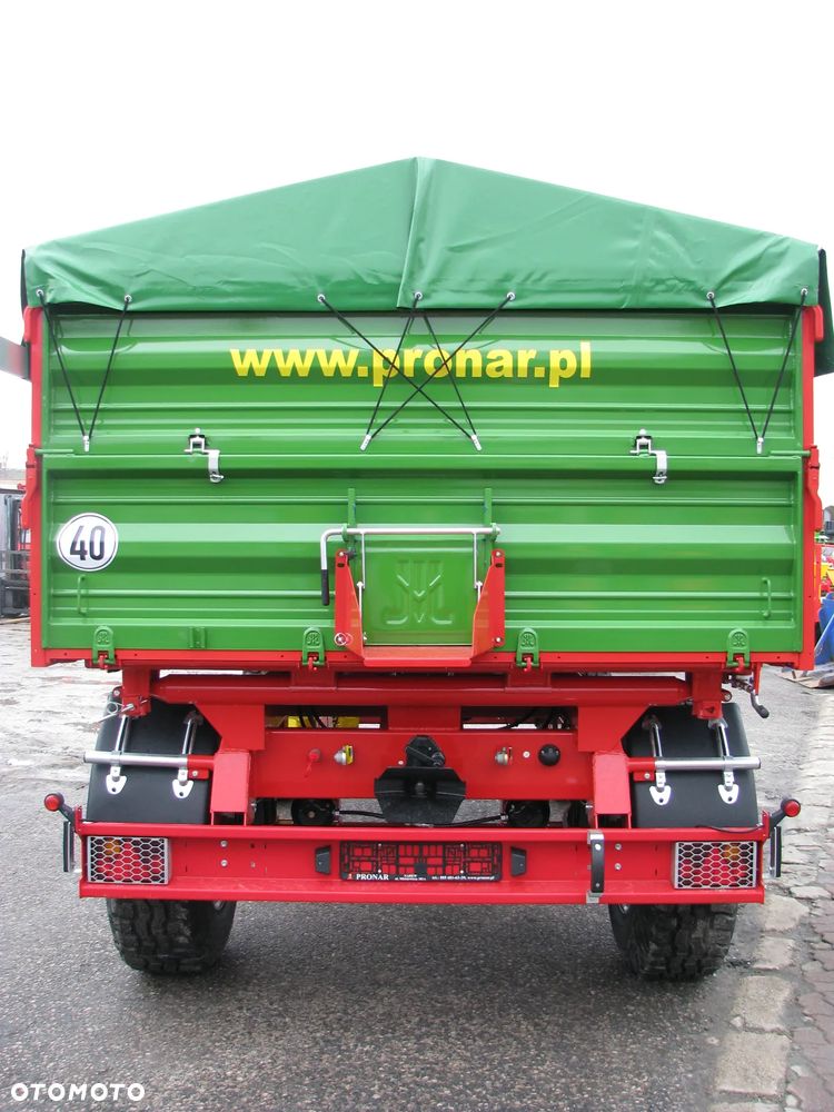 Pronar Przyczepa dwuosiowa wywrotka PT-610,  PT-653/2 z mechanizmem trójstronnego wywrotu 6-10-ton - 20