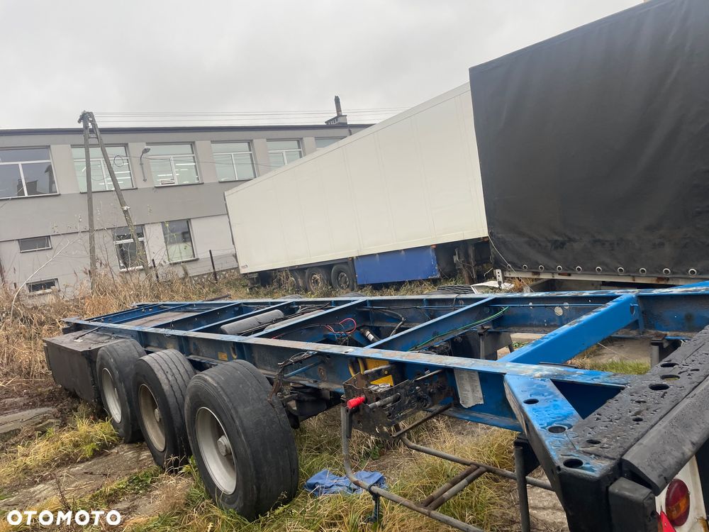 Rama / Podwozie naczepy chłodni Kontener Biuro Domek letniskowy Magazyn - 5