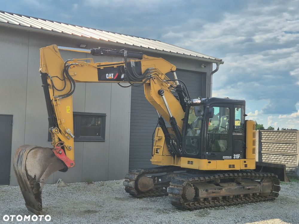 Caterpillar CAT 315FL CR, 2018 ROK, TYLKO 6100 MTH, Z NIEMIEC, RAMIĘ 3XŁAMANE - 9