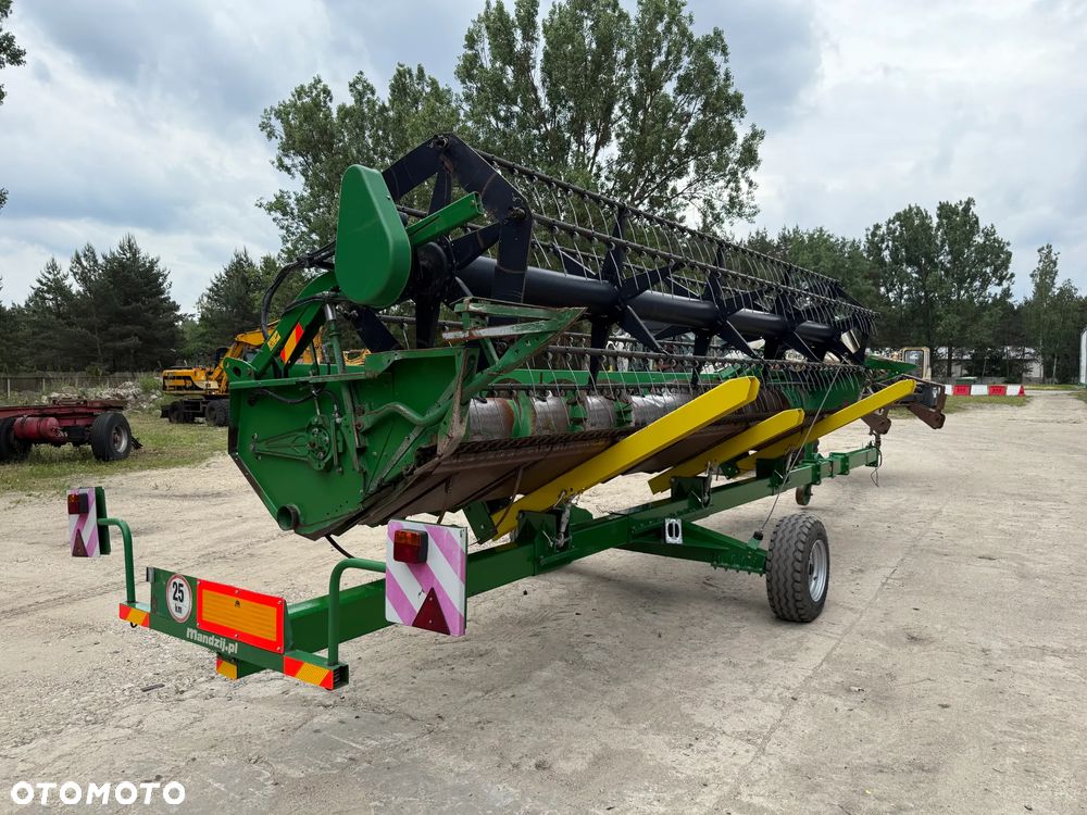 John Deere W540 6.8L 280KM HYDROSTAT 4x4 KLIMA GPS HEDER 6.2m Z WÓZKIEM 1800Mth 2012r W ORGINALE IGŁA - 14