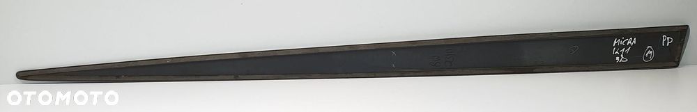 LISTWA DRZWI PRAWY PRZÓD NISSAN MICRA K11 5D 808701F7 - 4