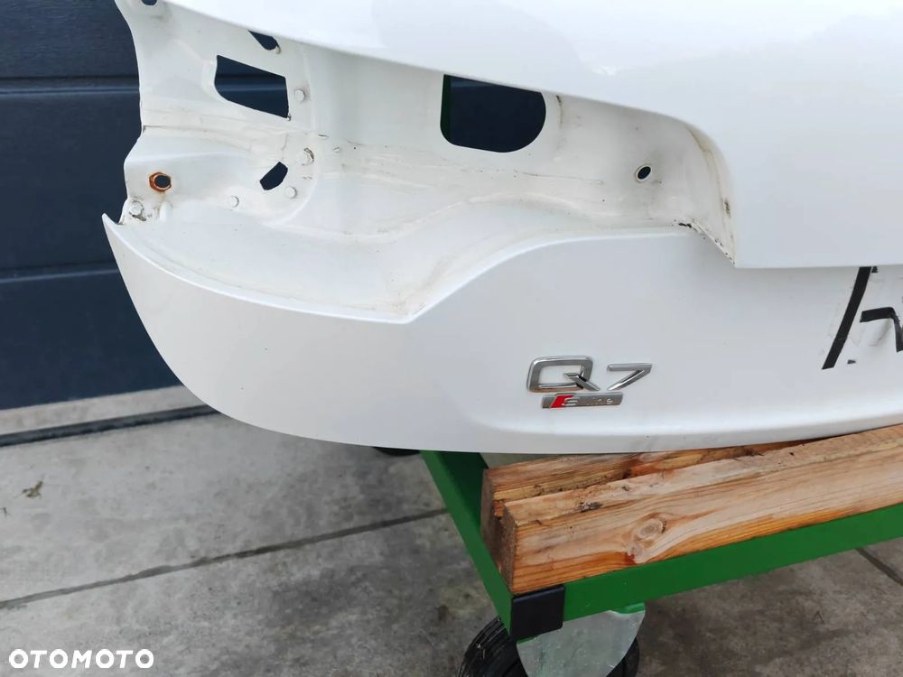AUDI Q7 4L LIFT 09-15R KLAPA BAGAZNIKA S-LINE BIALA LY9C SZYBA WYCIERACZKA - 3