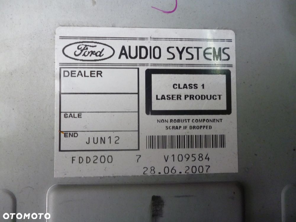 FORD FOCUS MK2 RADIO ORYGINALNE - 5