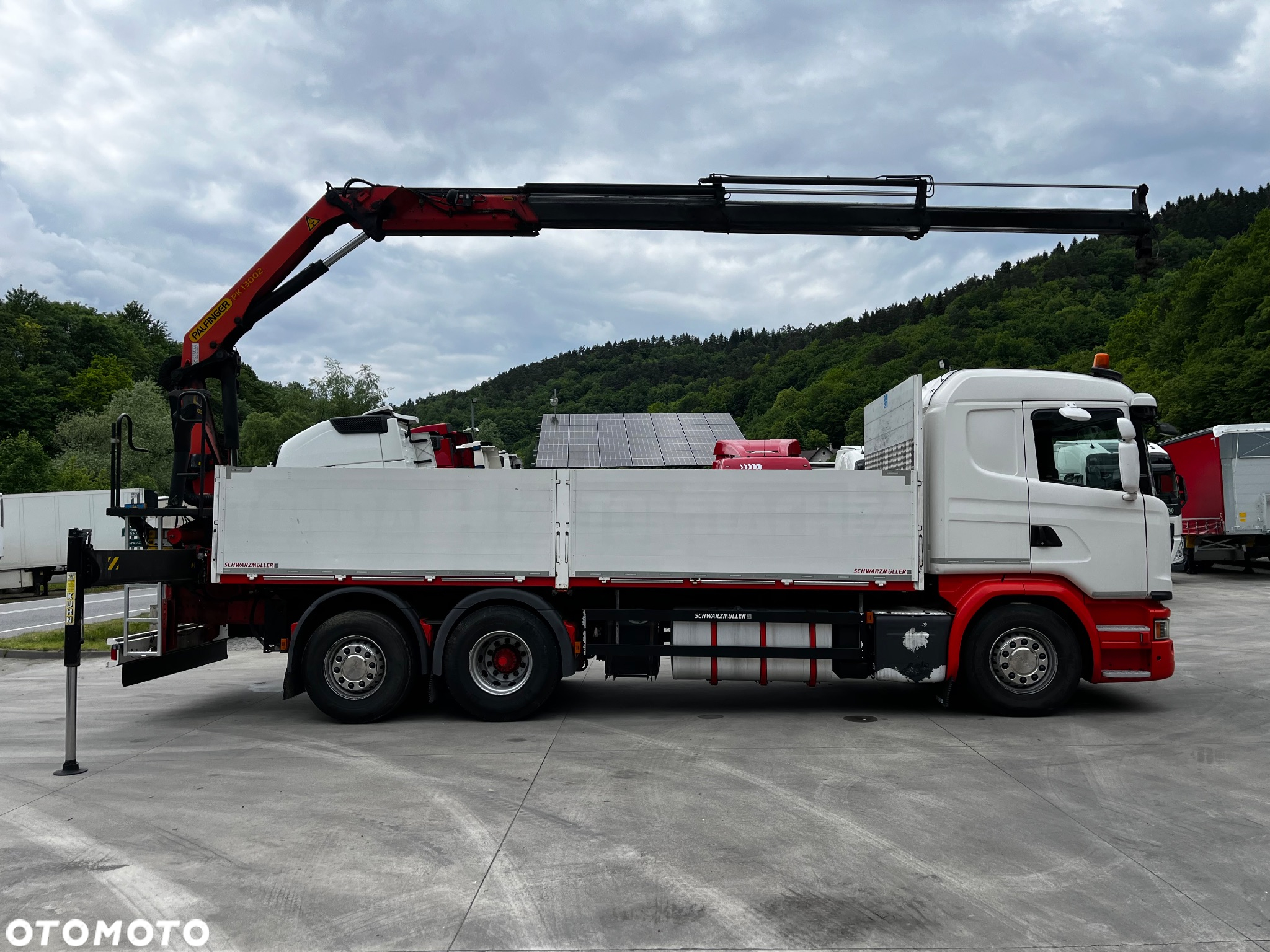 Scania G450 // 6x2// Skrzynia 6.40x2.49 // HDS Palfinger // Oś skrętna podnoszona // - 7