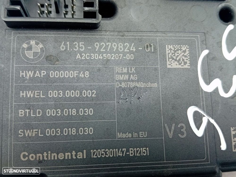 Caixa fusíveis / SAM / BSI BMW 3 (F30, F80) - 4