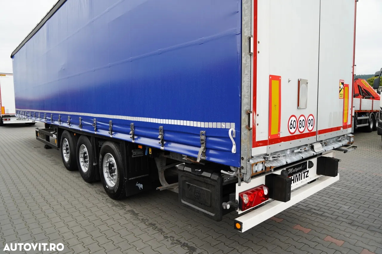 Schmitz Cargobull CORTINĂ / STANDARD / 2 AXE RIDICATIVE / - 11