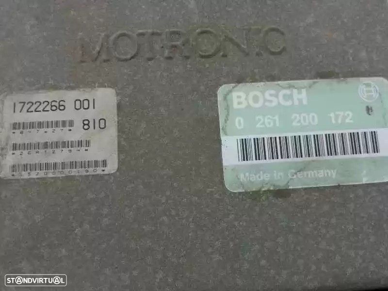 CENTRALINA MOTOR UCE BMW 5 1988 -0261200172 - 3