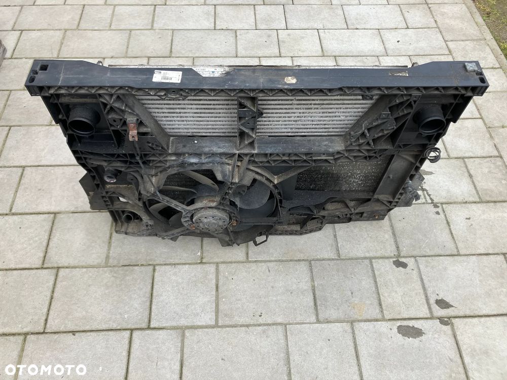KOMPLET CHŁODNIC RENAULT MASTER II 2.2 DCI 2002 ROK MOVANO PAS PRZEDNI KASETA CHŁODNICA WODY INTERCOOLER WENTYLATOR 8200023040 - 4