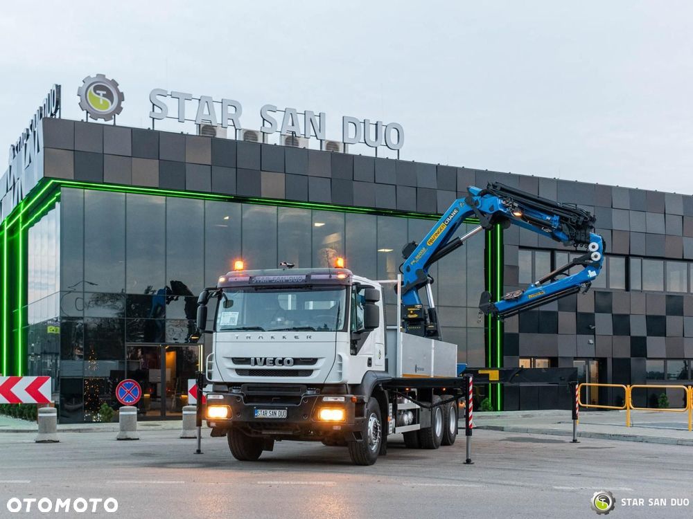 Iveco TRAKKER 410 6x4 PALFINGER PK 36002 HDS Fly Jib Żuraw - 8
