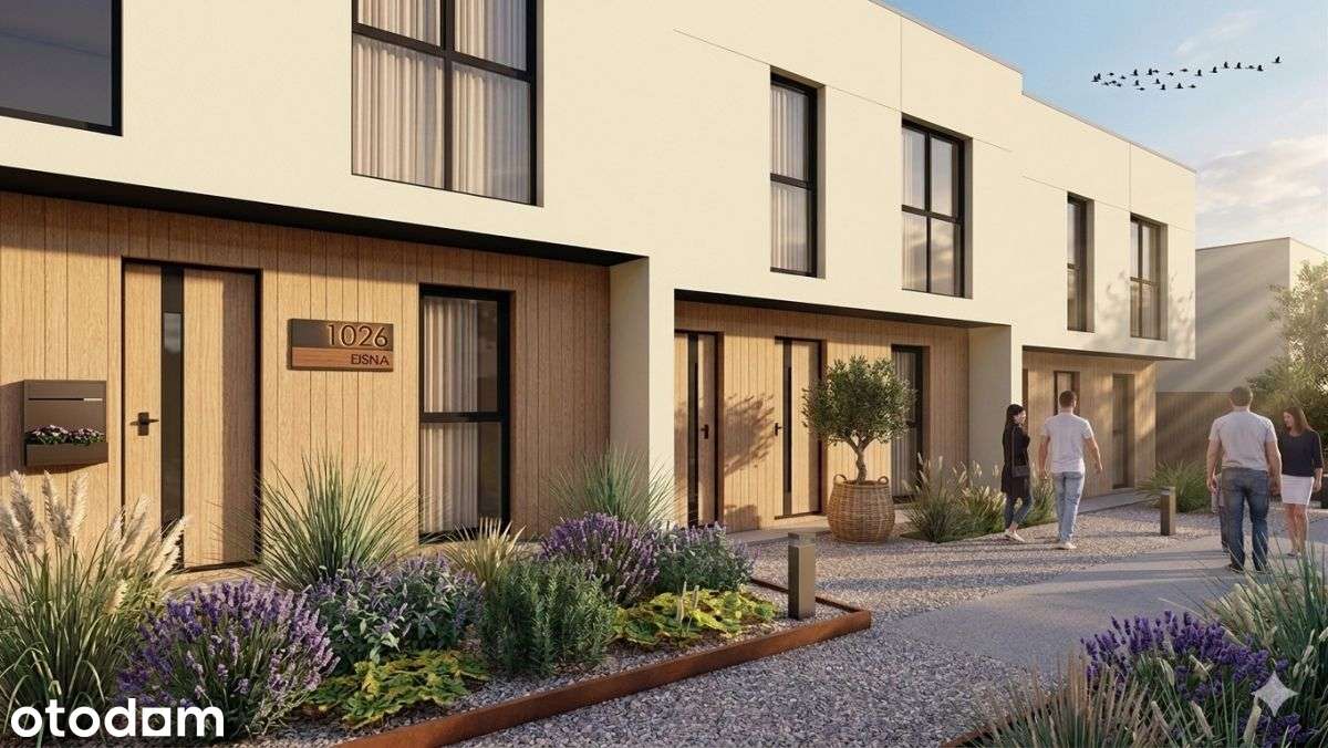 Mieszkanie pod lasem 50 m2 + 60 m2 Ogrodu
