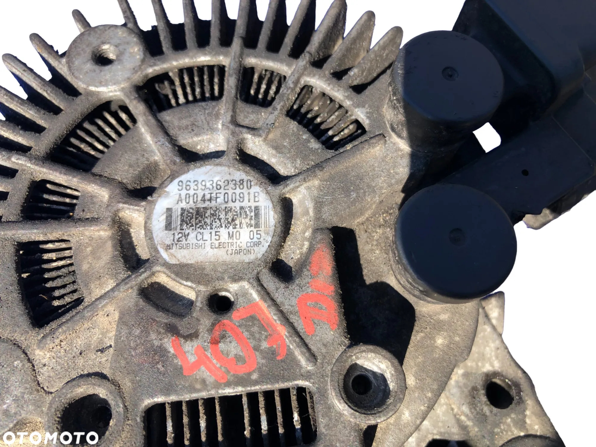 Alternator 9639362380 Peugeot 406 ,607 Citroen Xsara Picasso 2.0 Diesel A004TF0091B - Gwarancja Wysyłka - 7