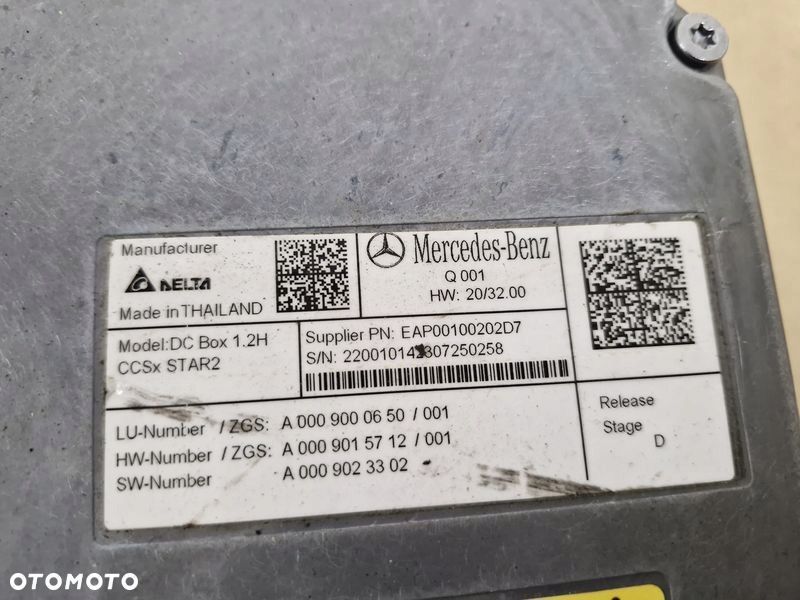 MERCEDES BENZ EQB X243 EQA H243 FALOWNIK INWERTER KONWERTER - 4
