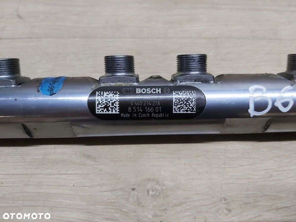 BMW Mini Toyota Verso Avensis T27 Listwa wtryskowa zawór 1,6 d4d 0445214278 - 3