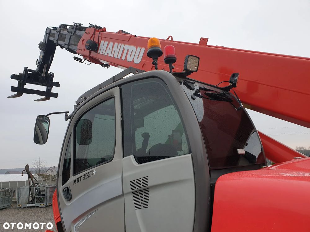 Manitou MRT 2150+Privilege KOSZ/PILOT/WIDŁY SPROWADZONA SUPER STAN - 30