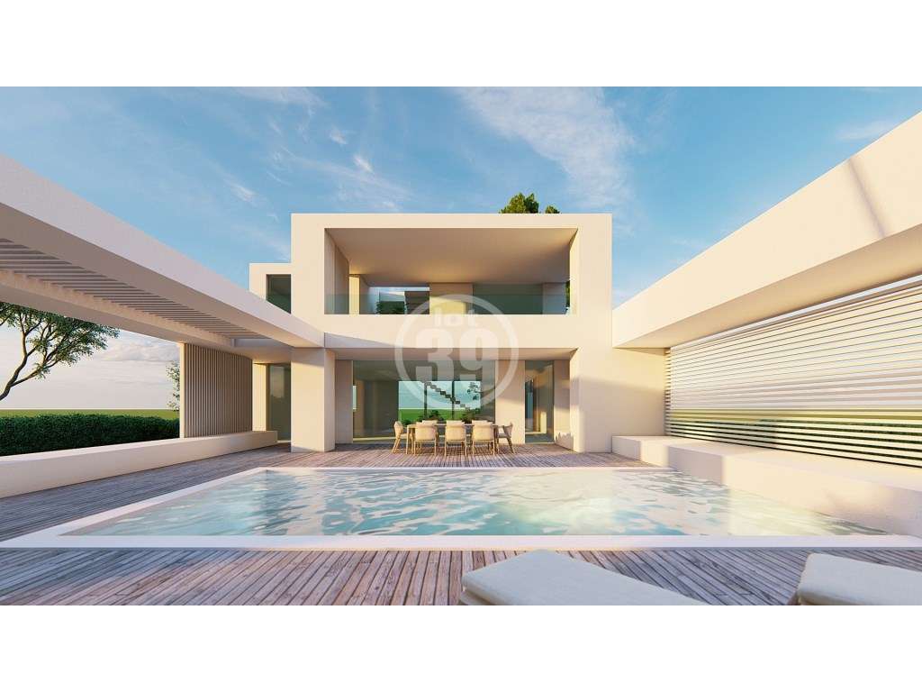Terreno com Projeto Aprovado para 2 Moradias com Piscina ! Açoteias... - Grande imagem: 3/16