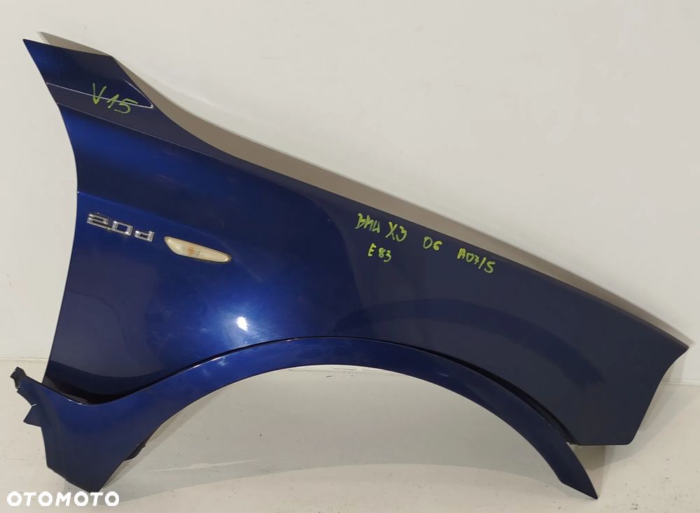 błotnik prawy przedni BMW X3 E83 03-09 A07/5 - 2