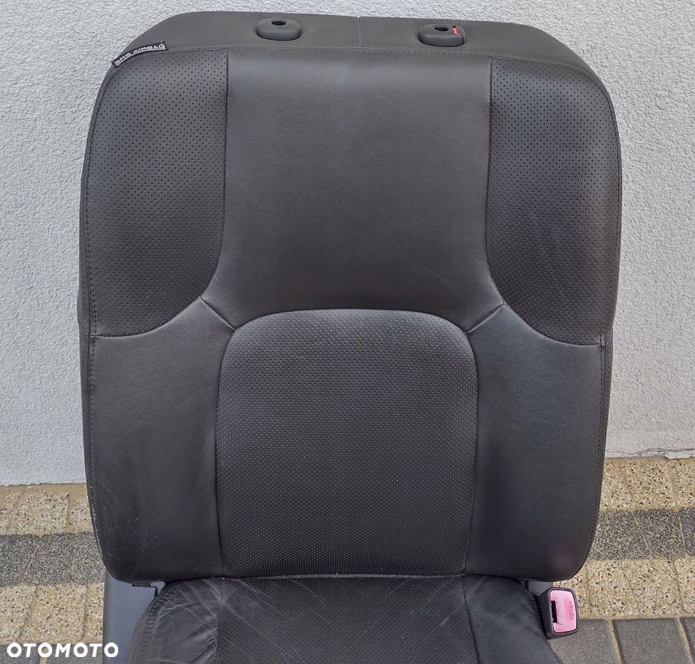 nissan pathfinder r51 05-10 fotel prawy przedni prawy przód skóra angielski - 4