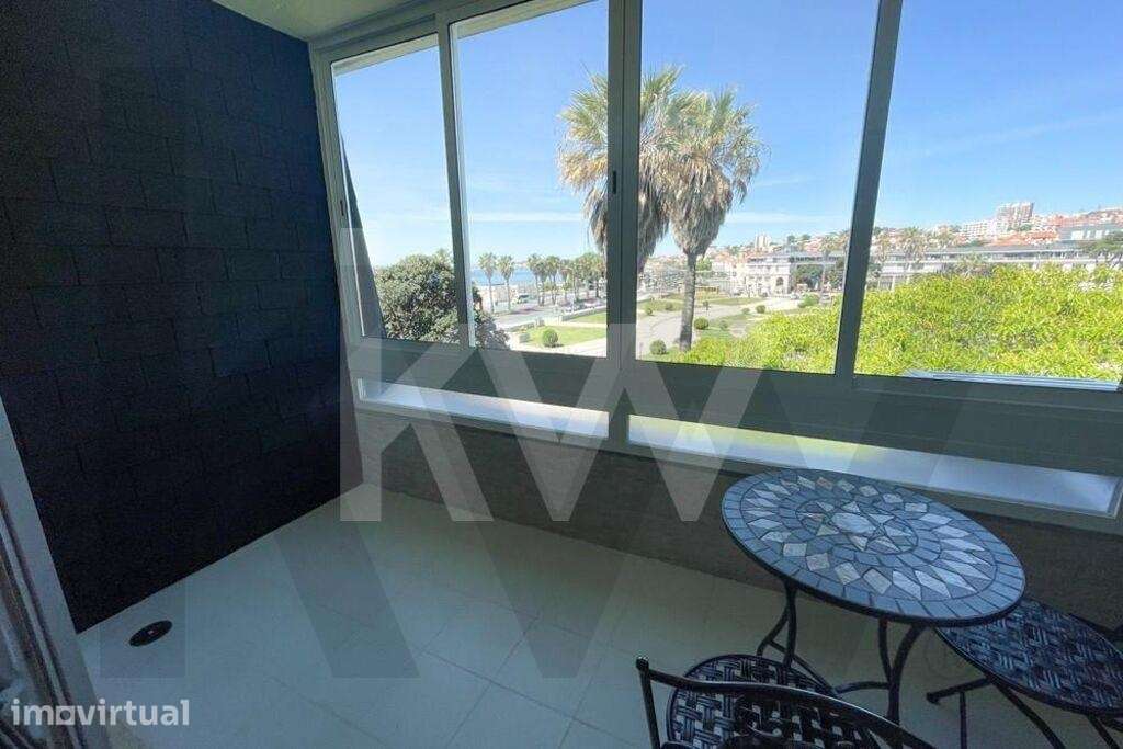 Estúdio no Estoril, com vista de mar, remodelado, não mobilado com coz - Grande imagem: 3/21