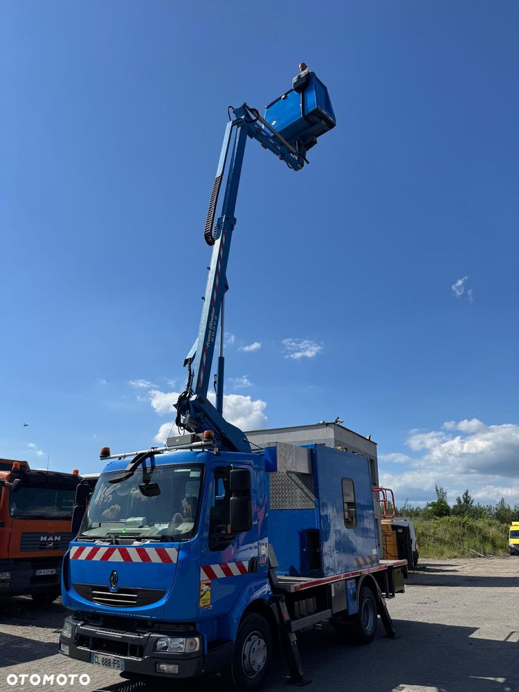 Renault Midlum 180DXi Zwyżka 15m Euro5 klimatyzacja Mobilny Podnośnik Koszowy - 2