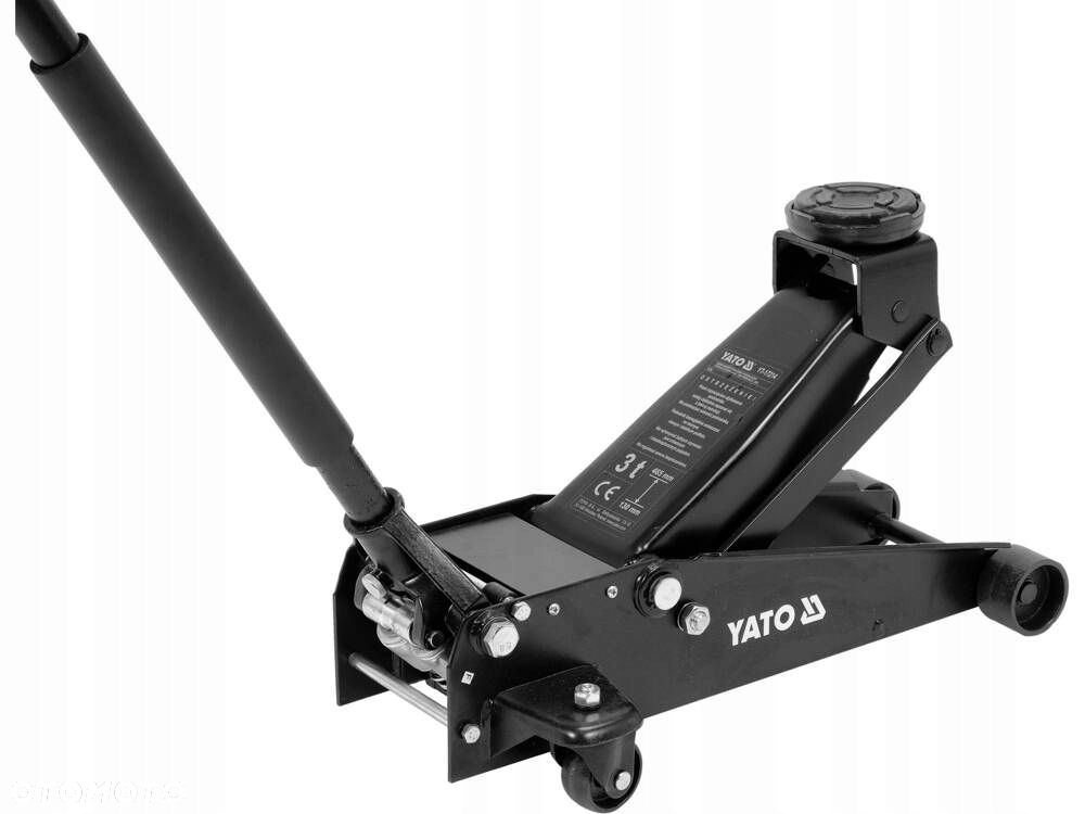 YATO PODNOŚNIK HYDRAULICZNY 3T DWUTŁOKOWY - SZYBKIE PODNOSZENIE YT-17214 - 2