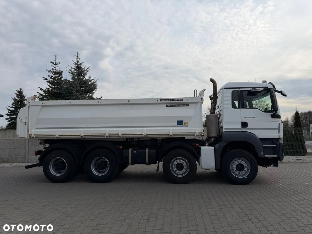 MAN TGS 35.460/8x4/MANUAL/WYWROTKA/ MEILLER KIPPER/ BORDMATIC - 5