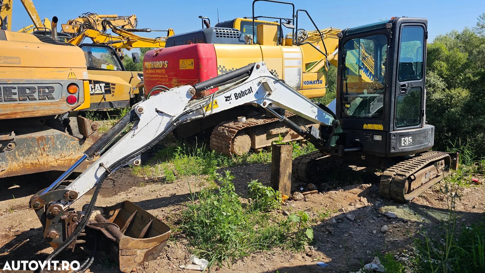 Bobcat E35 Mini Excavator pe șenile - 2